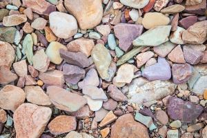 Pebbles on a dry river bed. Flinders Ranges. South Australia
