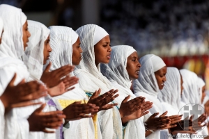 Meskel - Festival of Timket (Finding of True Cross). Asmara. Eritrea. Africa.