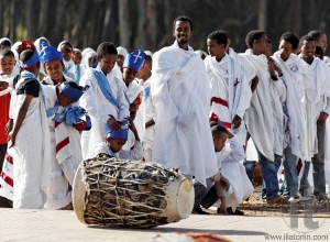 Meskel - Festival of Timket (Finding of True Cross). Asmara. Eritrea. Africa.