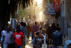 Passeggiata. Asmara. Eritrea. Africa.