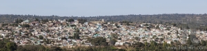 Panoramic bird eye view of ancient walled city of Jugol. Harar.