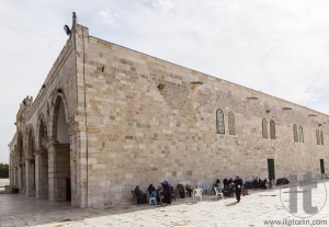 Al-Aqsa Mosque. Temple Mount. Jerusalem, Israel.