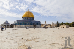 Dome on the Rock on Temple Mount. Jerusalem. Israel.