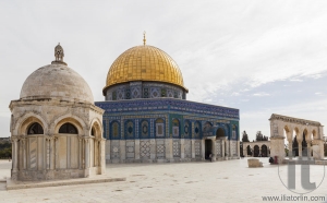 Dome on the Rock on Temple Mount. Jerusalem. Israel.