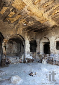 3,000 years old cave city Uplistsikhe. Near Gori. Georgia.
