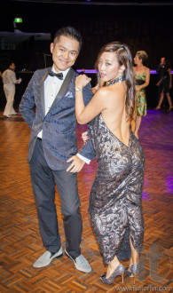 Fashion parade. Casino Royal Black Tie ball. Roundhouse Kensington. Sydney. Australia.