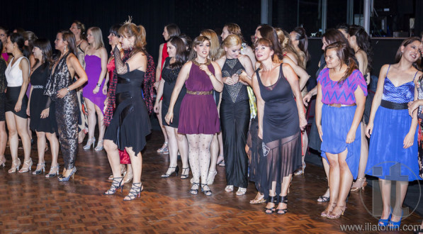 Fashion parade. Casino Royal Black Tie ball. Roundhouse Kensington. Sydney. Australia.