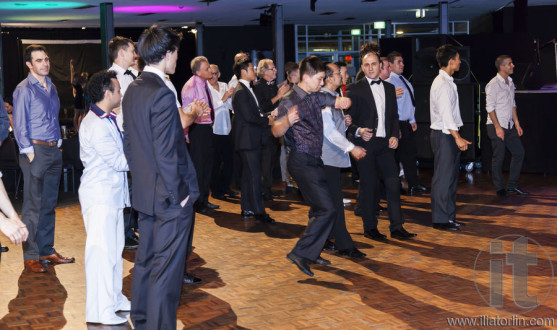 Fashion parade. Casino Royal Black Tie ball. Roundhouse Kensington. Sydney. Australia.