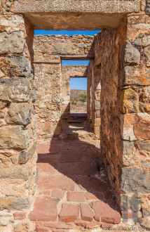 Ruins of abandon Kanyaka homestead. Flinders Ranges. South Australia.