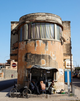 Architecture. Asmara. Eritrea. Africa.