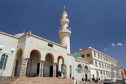 Great Mosque. Asmara. Eritrea. Africa.