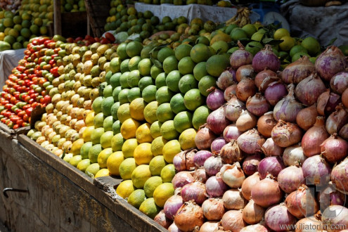 Main Market. Asmara. Eritrea. Africa.