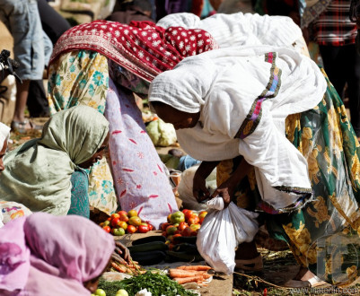 Main Market. Asmara. Eritrea. Africa.