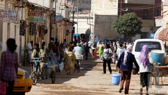 Main Market. Asmara. Eritrea. Africa.