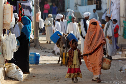 Main Market. Keren. Eritrea. Africa.