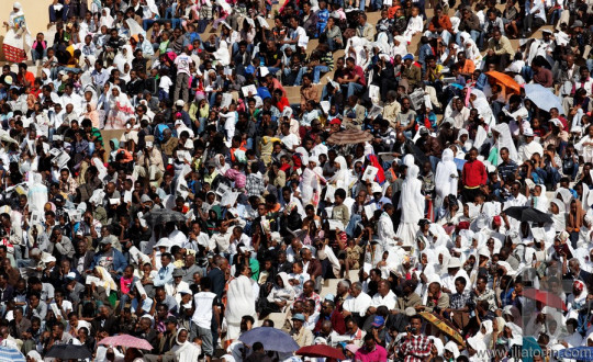 Meskel - Festival of Timket (Finding of True Cross). Asmara. Eritrea. Africa.
