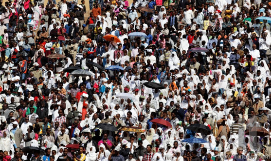 Meskel - Festival of Timket (Finding of True Cross). Asmara. Eritrea. Africa.