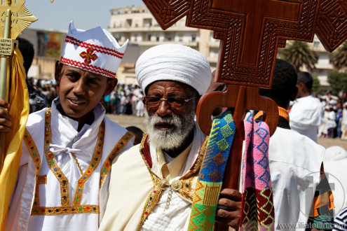 Meskel - Festival of Timket (Finding of True Cross). Asmara. Eritrea. Africa.