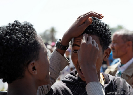 Meskel - Festival of Timket (Finding of True Cross). Asmara. Eritrea. Africa.