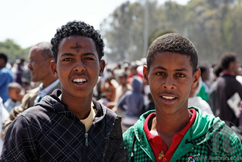 Meskel - Festival of Timket (Finding of True Cross). Asmara. Eritrea. Africa.