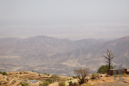Road Karen to Massawa via Filfil Solomona. Eritrea. Africa.