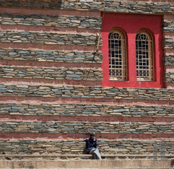 St Mariam Coptic Orthodox Cathedral. Asmara. Eritrea. Africa.