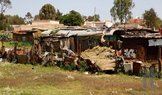 Tank Graveyard (Cemetery). Asmara. Eritrea. Africa.