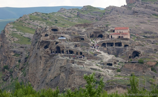 3,000 years old cave city Uplistsikhe. Georgia.