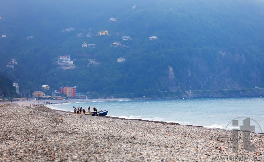 Fishermen checking their gear. Gonio. Georgia.