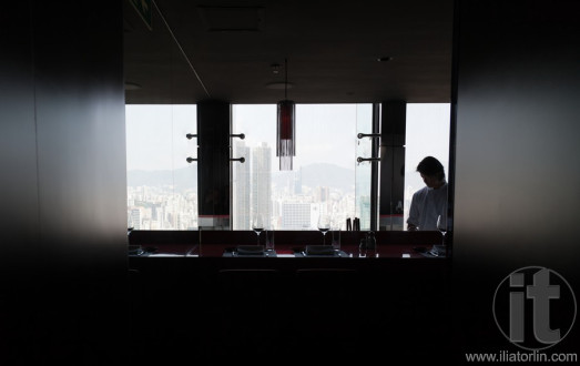 Japanese restaurant. Kowloon. Hong Kong.