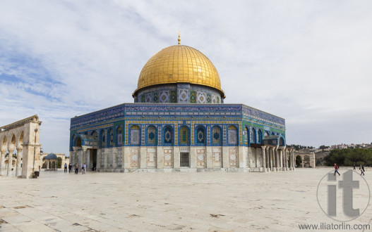 Dome on the Rock on Temple Mount. Jerusalem. Israel.