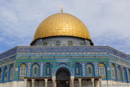 Dome on the Rock on Temple Mount. Jerusalem. Israel.