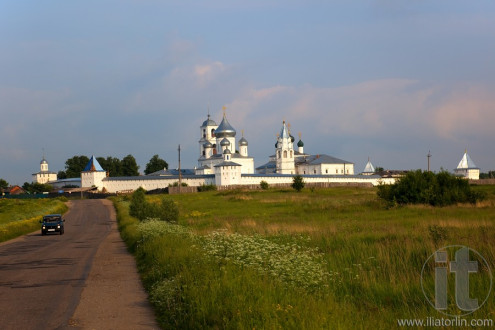 One of newly restored Monasteries. Pereslavl Zalessky. Russia.