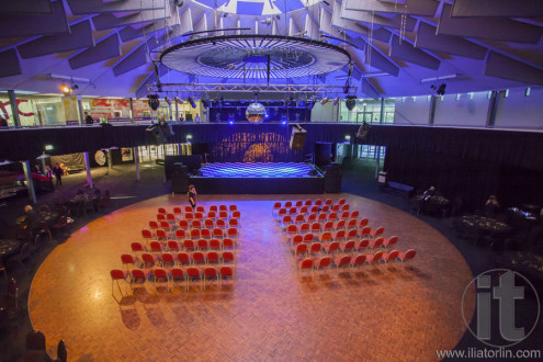 Salsa performance dancing. Casino Royal Black Tie ball. Roundhouse Kensington. Sydney. Australia.
