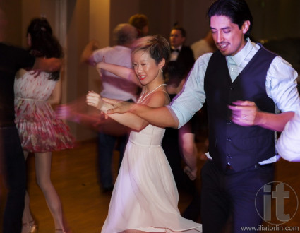 Salsa, social dancing. 50th Glamour Black Tie ball. Randwick. Sydney. Australia.