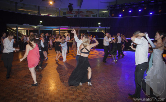Salsa social dancing. Casino Royal Black Tie ball. Roundhouse Kensington. Sydney. Australia.