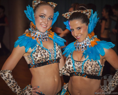 Samba performance. 50th Glamour Black Tie ball. Randwick. Sydney. Australia.