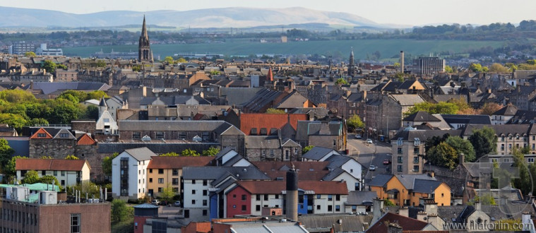 View from Calton Hill. Edinburgh. Scotland. UK.