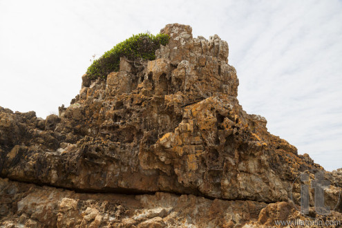 Rocks at Mullimbura point near Bingi. Nsw. Australia.