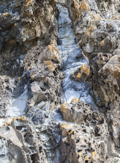 Rocks at Mullimbura point near Bingi. Nsw. Australia.