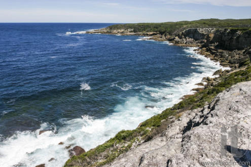 Rocky coast of Booderee National Park. NSW. Australia.