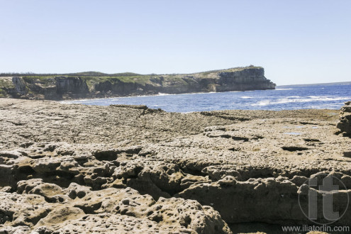 Rocky coast of Booderee National Park. NSW. Australia.