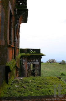 Abandoned hotel 'Bokor Palace' in Ghost town Bokor Hill station near the town of Kampot. Cambodia.
