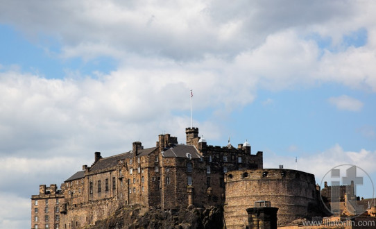 Edinburgh Castle by day. Scotland. UK.