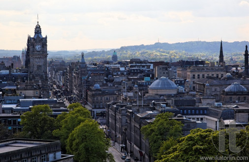 New Town. Edinburgh. Scotland. UK.