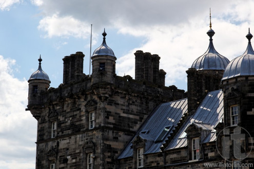 XV century building. Edinburgh. Scotland. UK.