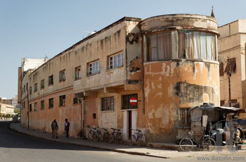 Architecture. Asmara. Eritrea. Africa.