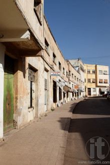 Architecture. Asmara. Eritrea. Africa.