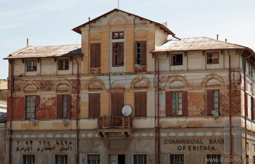 Commercial Bank of Eritrea. Asmara. Eritrea. Africa.