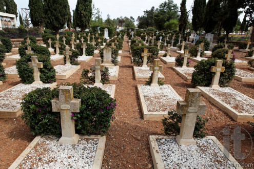 Italian Cemetery. Asmara. Eritrea. Africa.